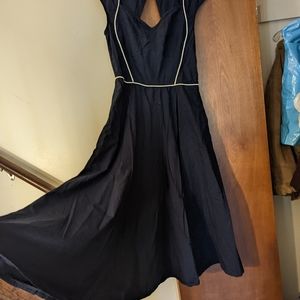 Eshakti Vintage Style Cap Sleeve Dress Size 12